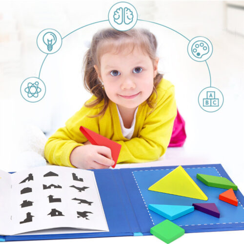 Magnetic Tangram Puzzle